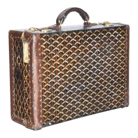 goyard luggage 19th century|Goyard trunks history.